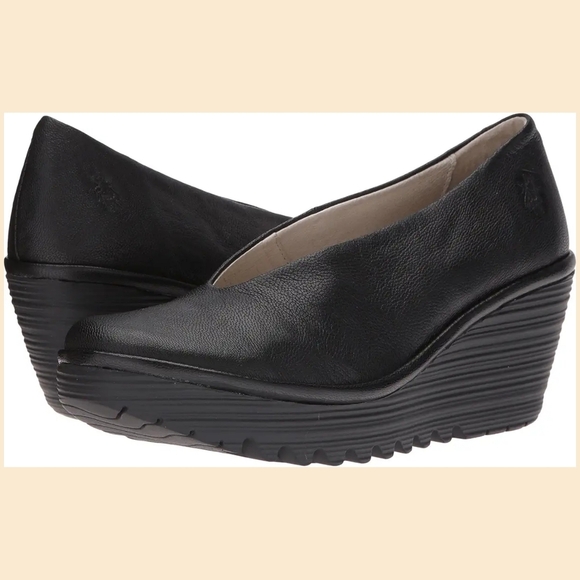 Fly London "Yaz" Ballerina Platform Wedges - 37 EU - Picture 2 of 12